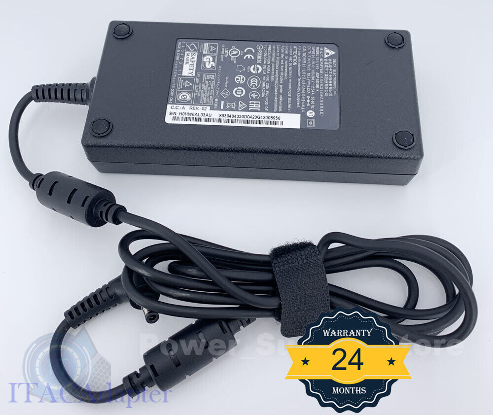 *Brand NEW*19.5V 9.23A 180W AC Adapter Original Delta ADP-180MB K Charger For MSI GF65 Thin 10UE-014